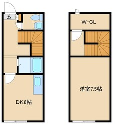 ユニキューブあつあいの物件間取画像